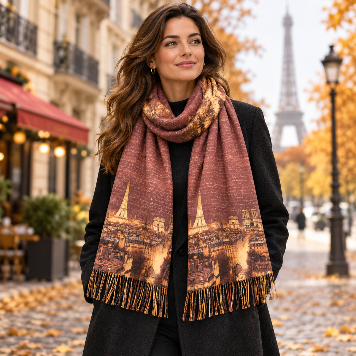 Sciarpa Paris Ynot 70x190 cm 230gr
