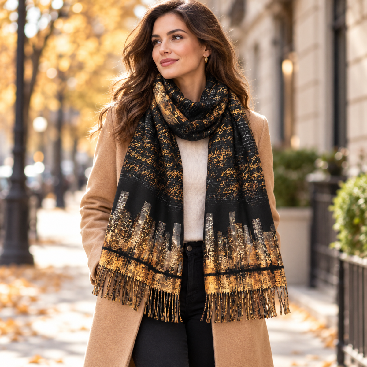 Sciarpa New York Ynot 70x190 cm 230gr
