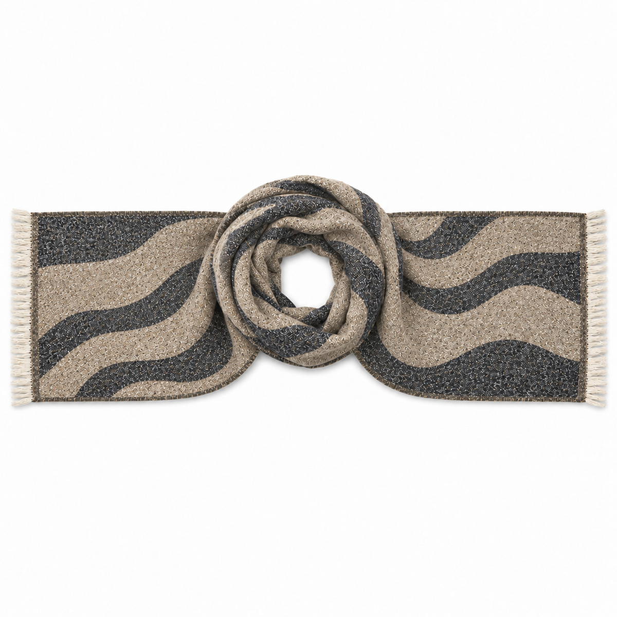 Set Regalo Donna Coveri con Sciarpa Fantasia e Beauty Case Animalier