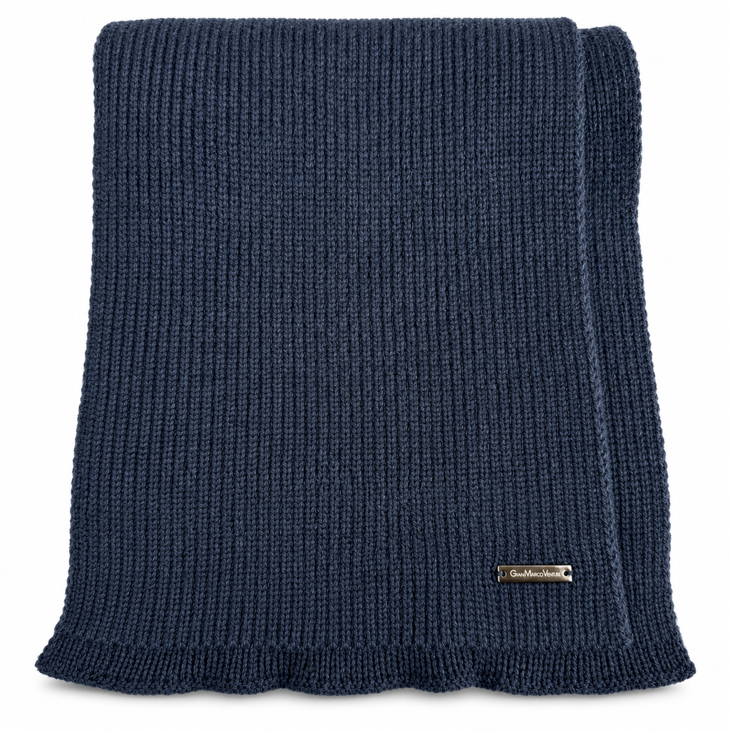 Set Uomo Gianmarco Venturi con Sciarpa e Cappello a Fantasia Geometrica