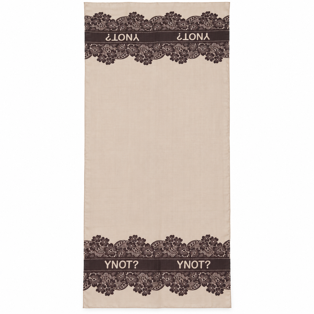Sciarpa Arabesque Ynot 80x180 cm 230gr