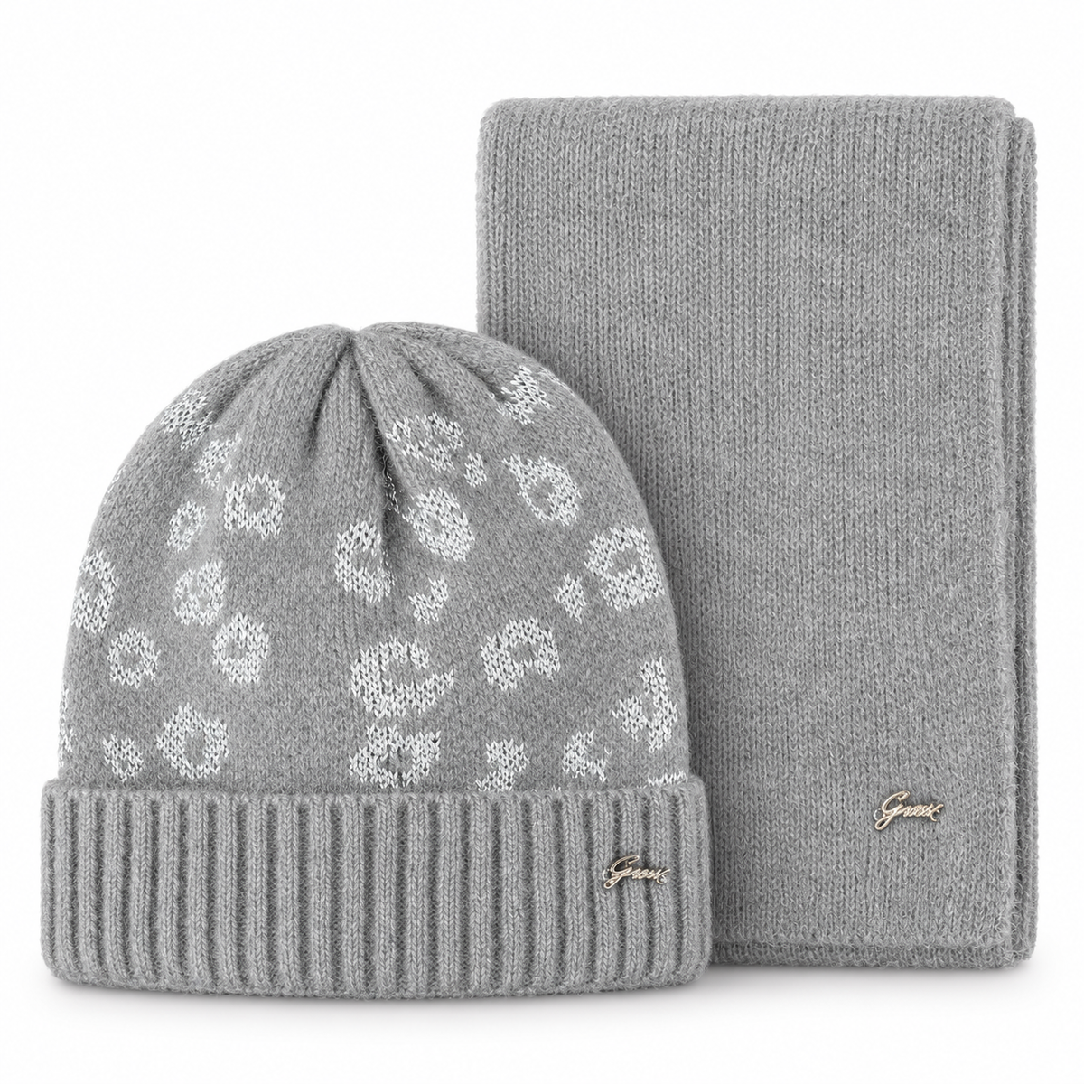 Set Donna Gianmarco Venturi Sciarpa e Cappello Animalier