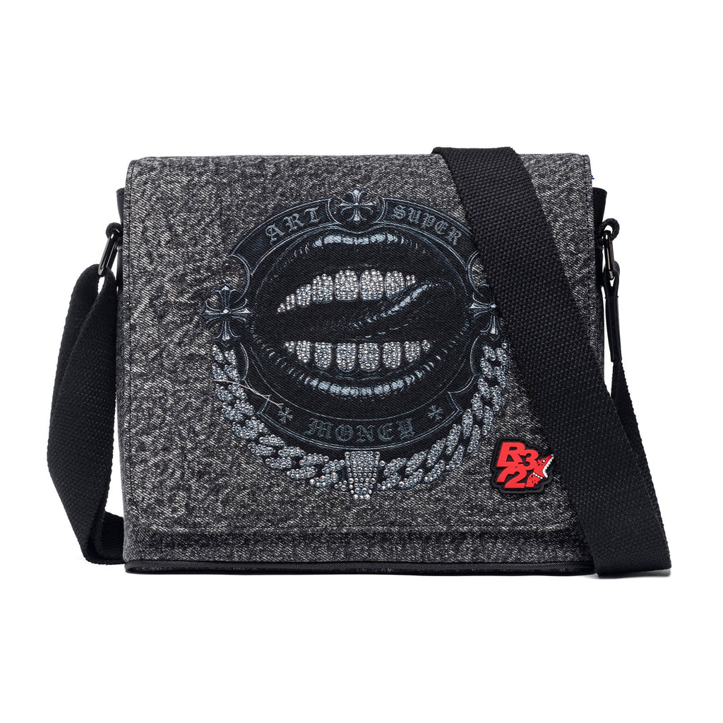 Borsa a tracolla T-Bar Collab. ArtSupermoney R372 Edizione Limitata