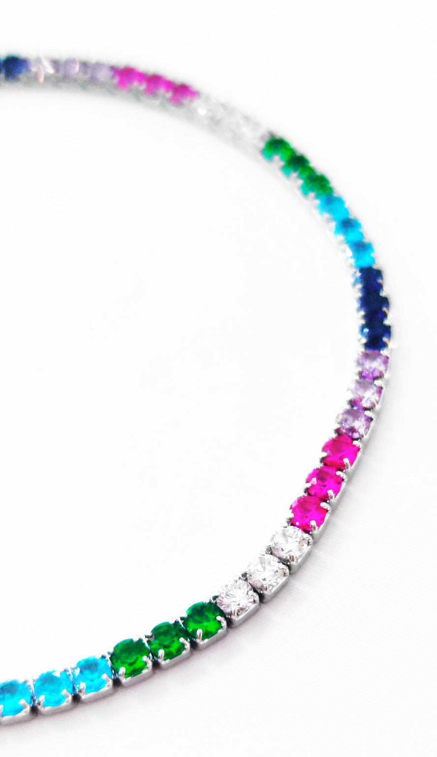 Tennis Multicolor in argento 925