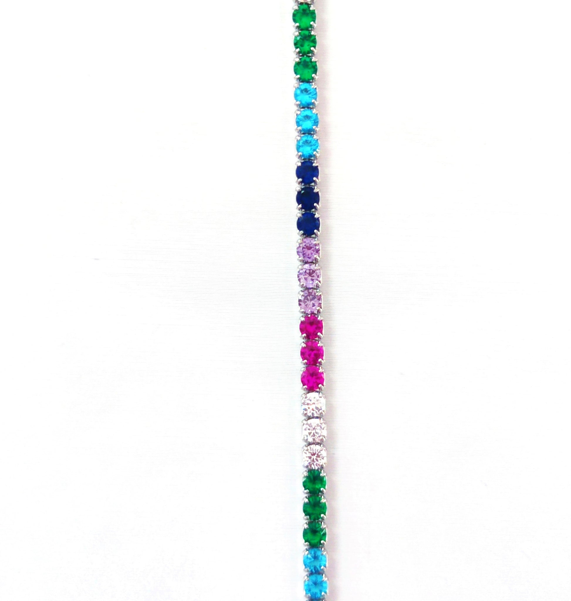 Tennis Multicolor in argento 925