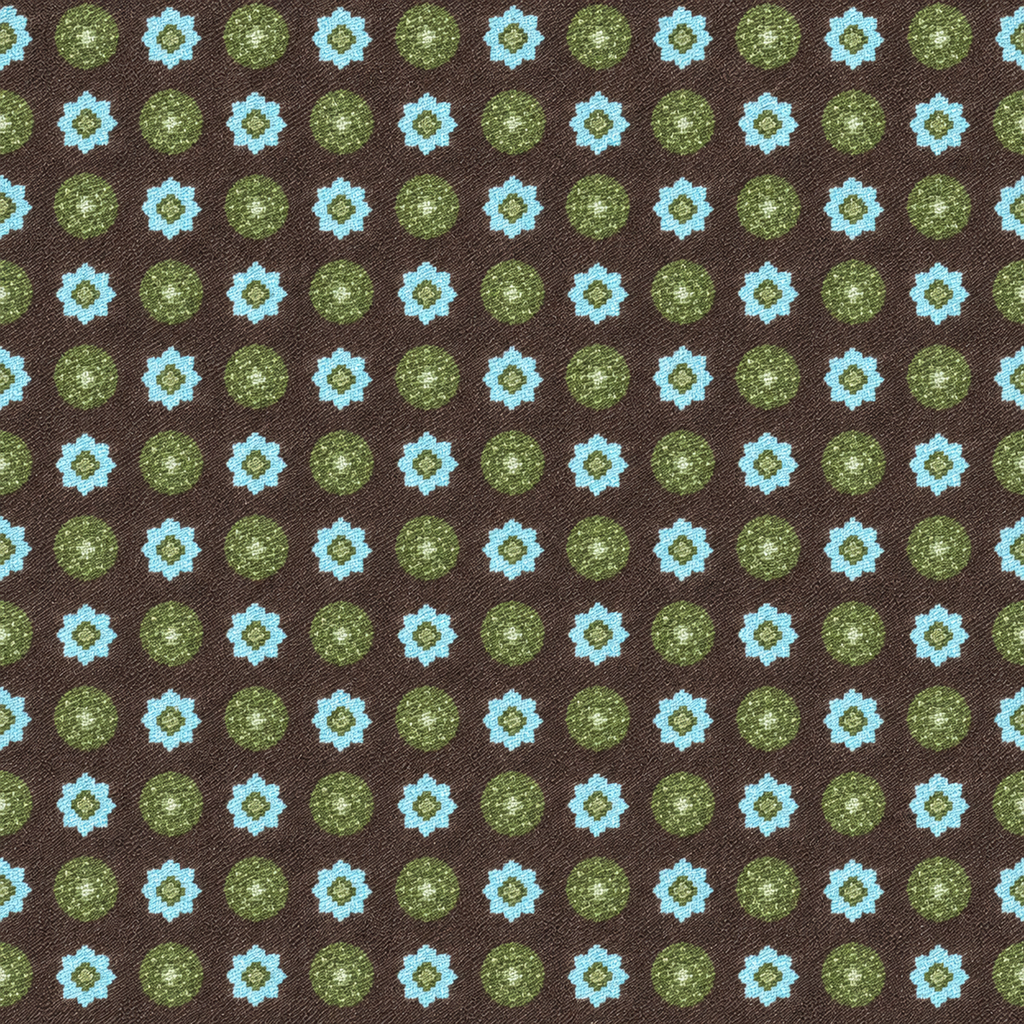 Sciarpa Uomo in Viscosa con Microfantasia Geometrica e Frange