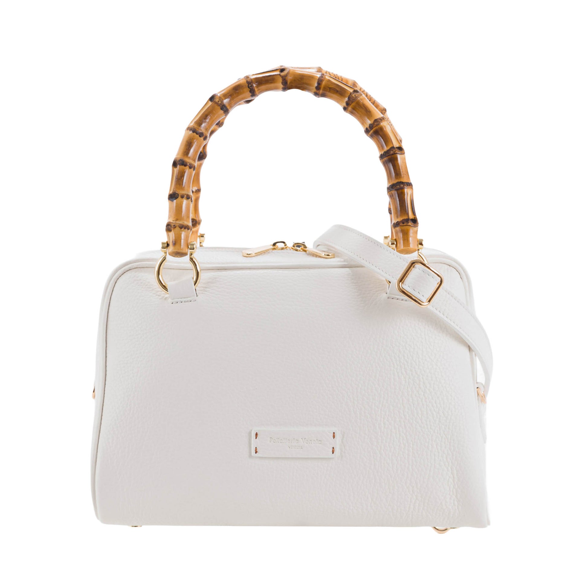 Borsa Bauletto Medio Pelletteria Veneta Remo in vera pelle