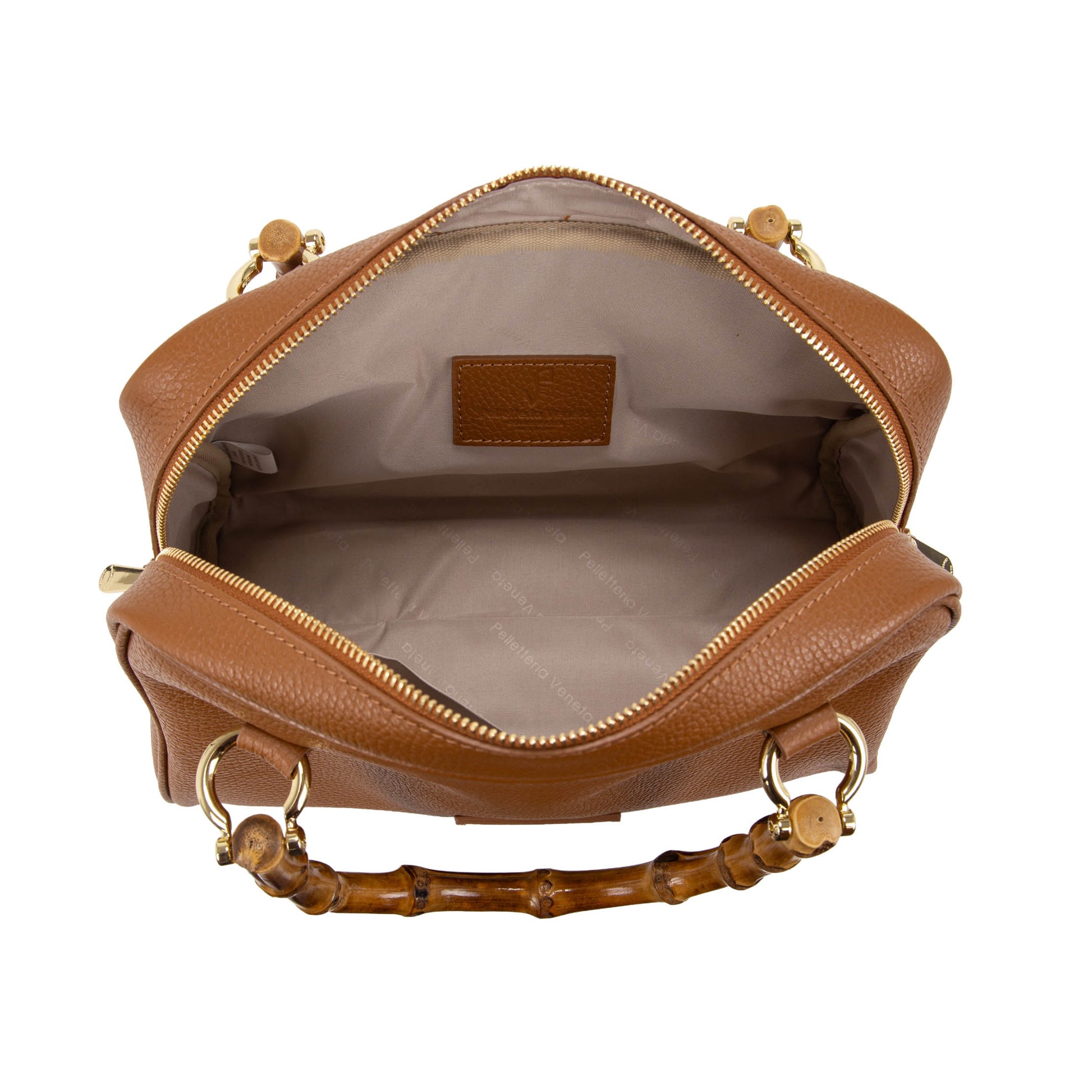 Borsa Bauletto Medio Pelletteria Veneta Remo in vera pelle