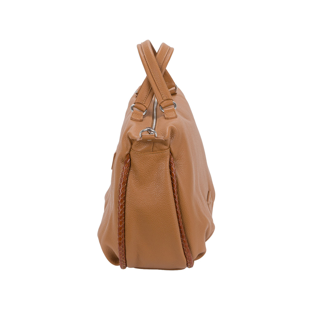 Borsa Bauletto grande Pelletteria Veneta Dama in vera pelle