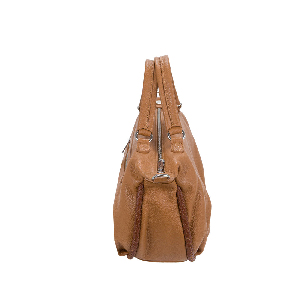 Borsa Bauletto Media Pelletteria Veneta Dama in vera pelle