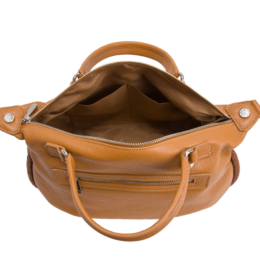 Borsa Bauletto Media Pelletteria Veneta Dama in vera pelle