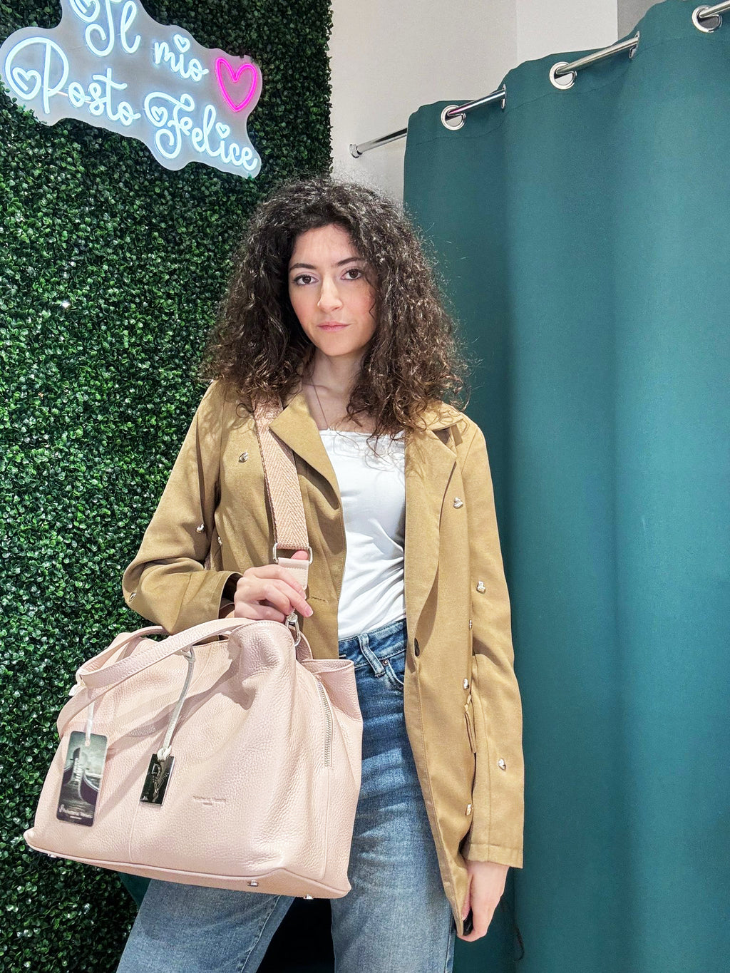 Borsa Shopper Pelletteria Veneta Giuffa in vera pelle