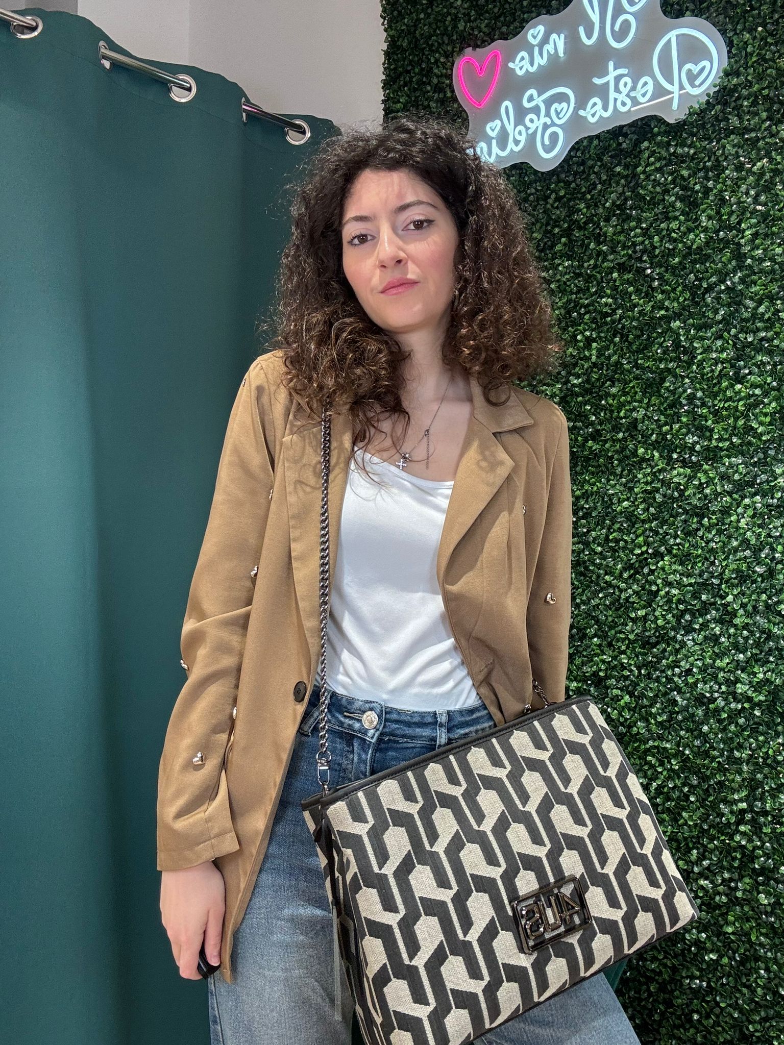 Borsa a spalla 4US Cesare Paciotti Mya Logato