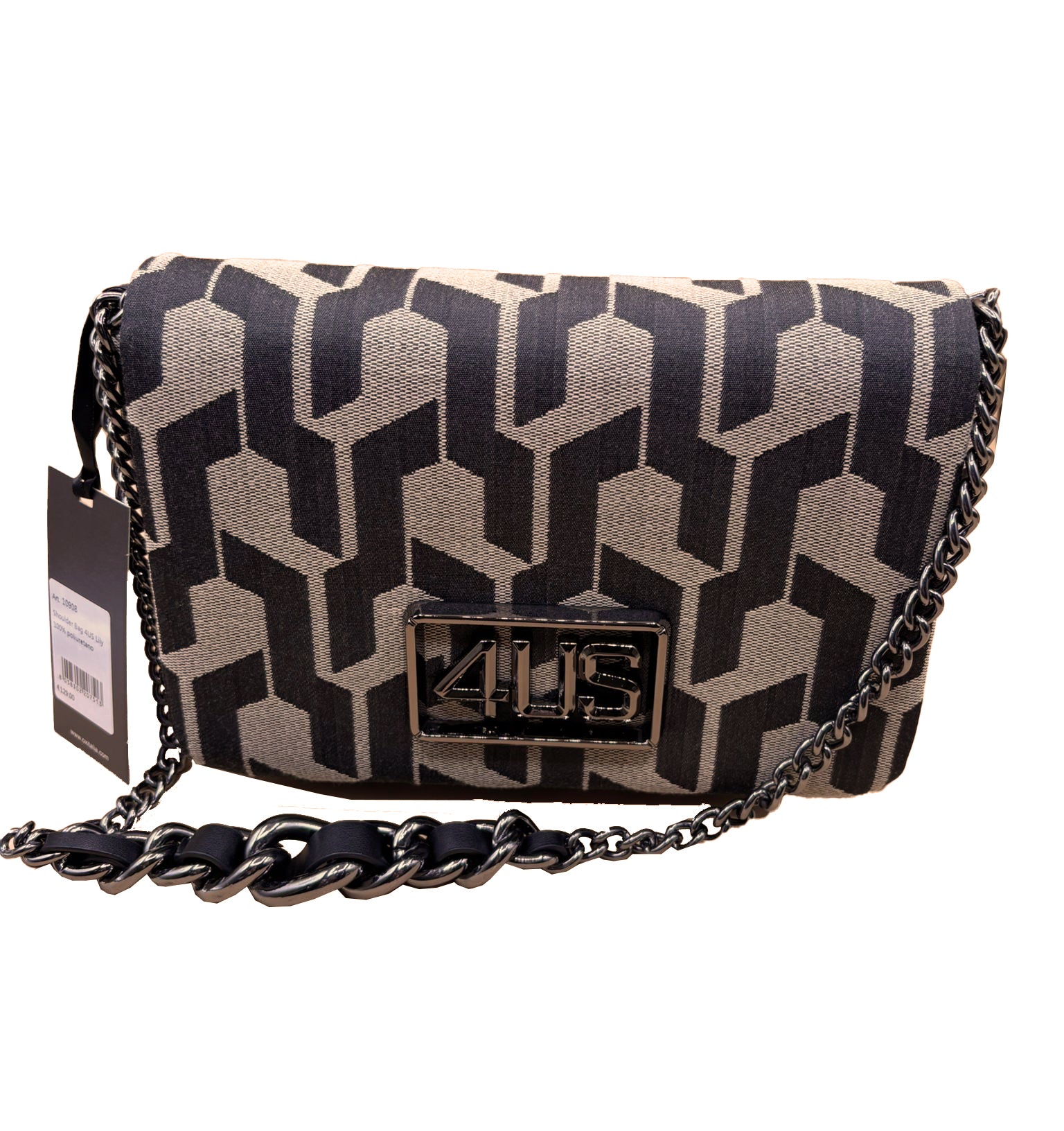 Borsa a spalla 4US Cesare Paciotti Lily Logato