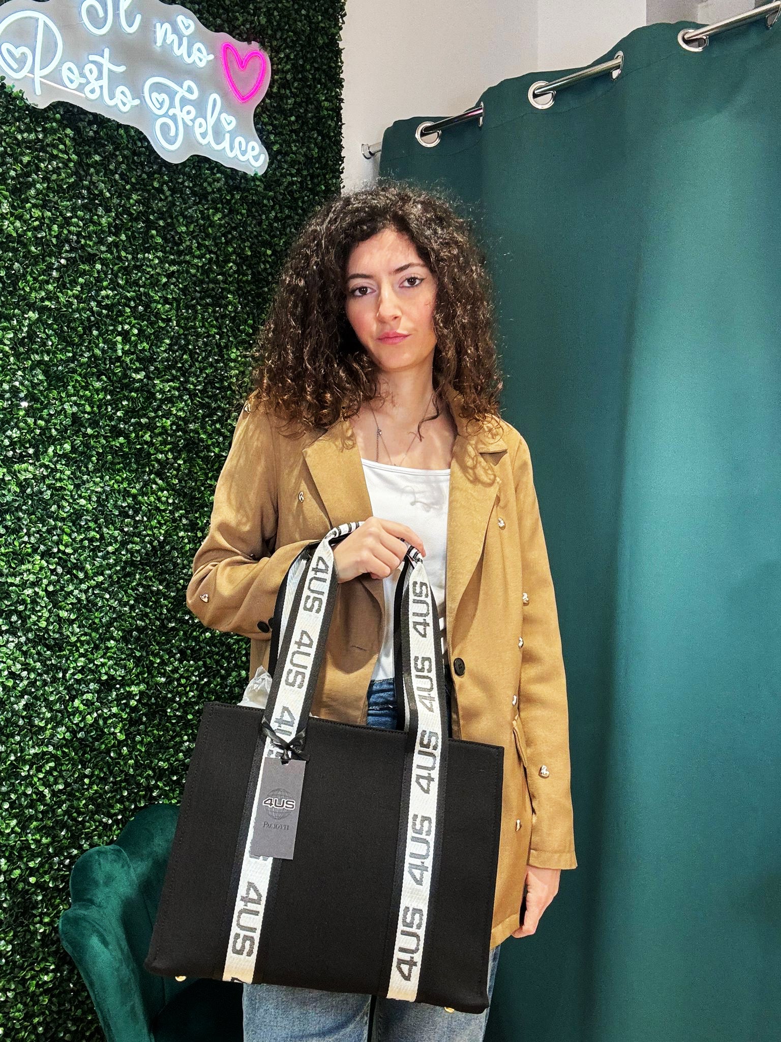 Borsa a spalla 4US Cesare Paciotti Mia Grande