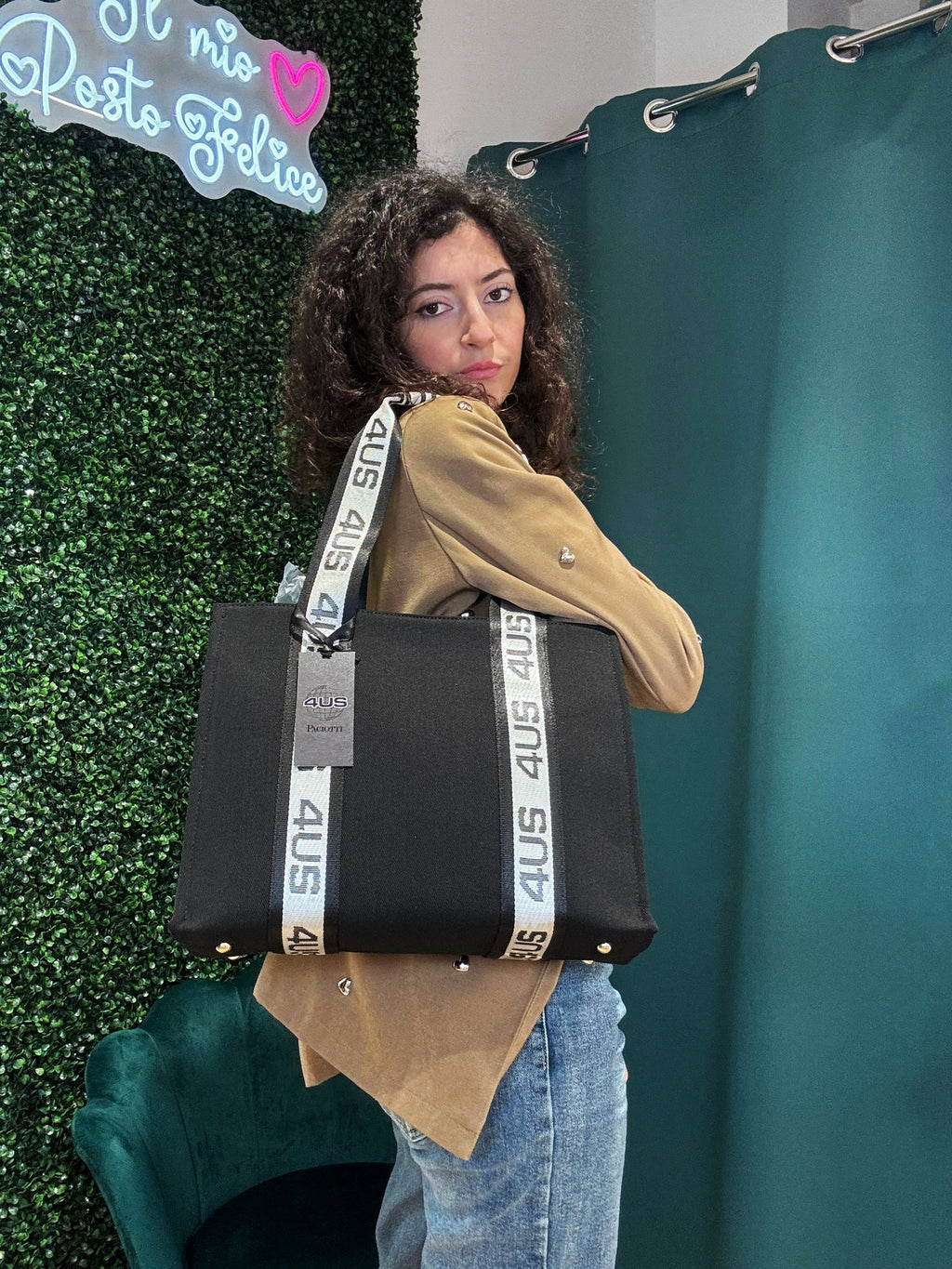Borsa a spalla 4US Cesare Paciotti Mia Grande