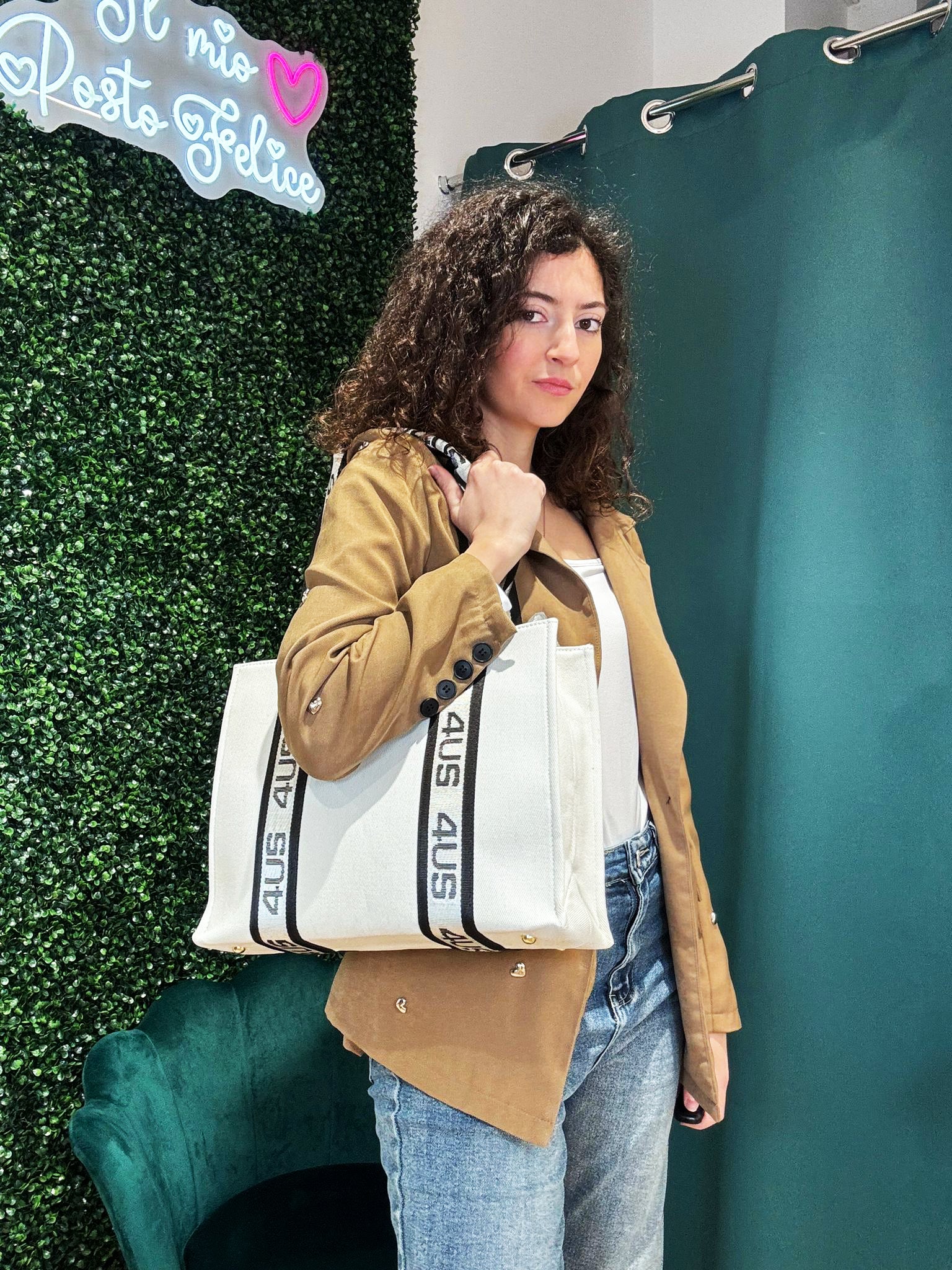 Borsa a spalla 4US Cesare Paciotti Mia Grande