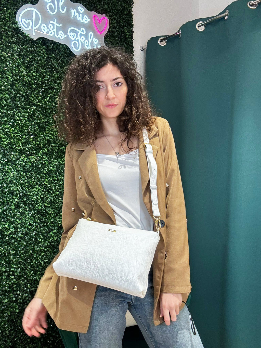 Borsa shopper 4US Cesare Paciotti Whitney Reversibile