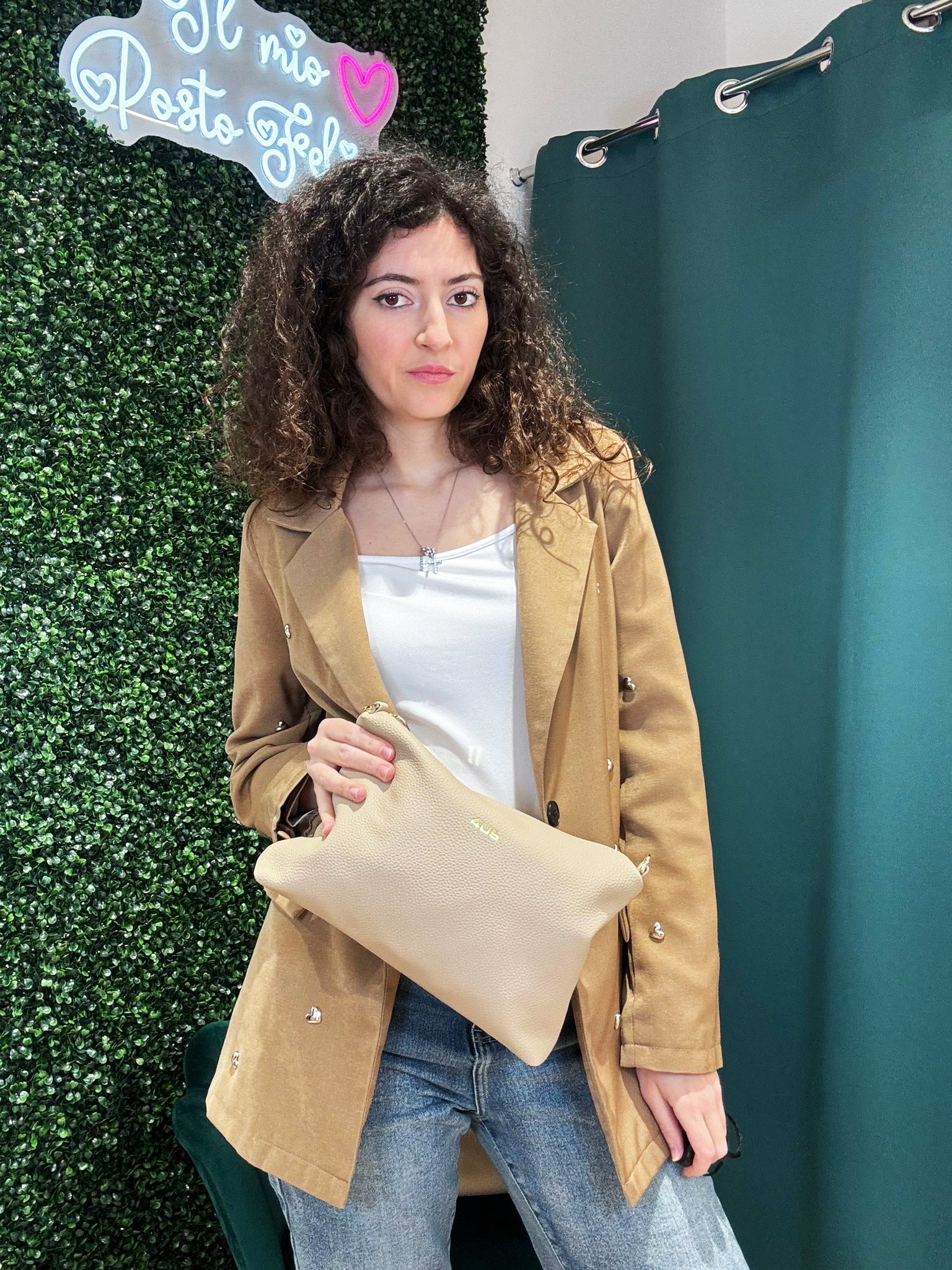 Borsa shopper 4US Cesare Paciotti Whitney Reversibile
