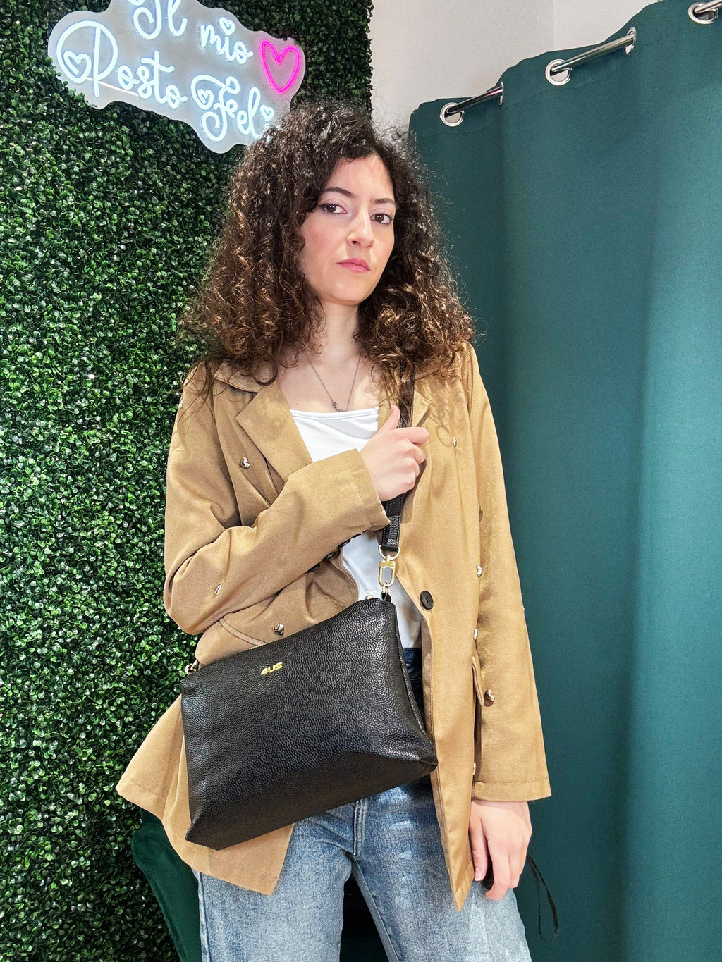 Borsa shopper 4US Cesare Paciotti Whitney Reversibile