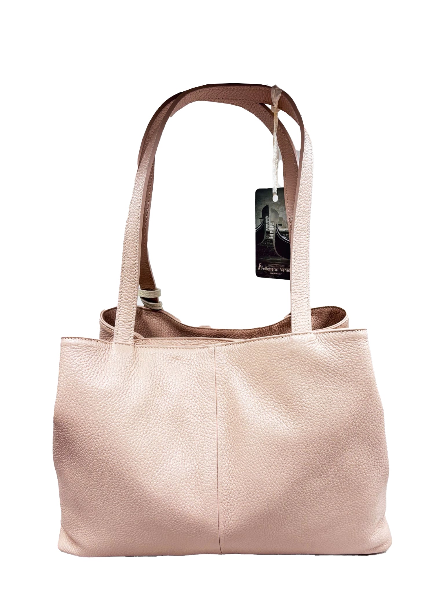 Borsa Shopper Pelletteria Veneta Giuffa in vera pelle