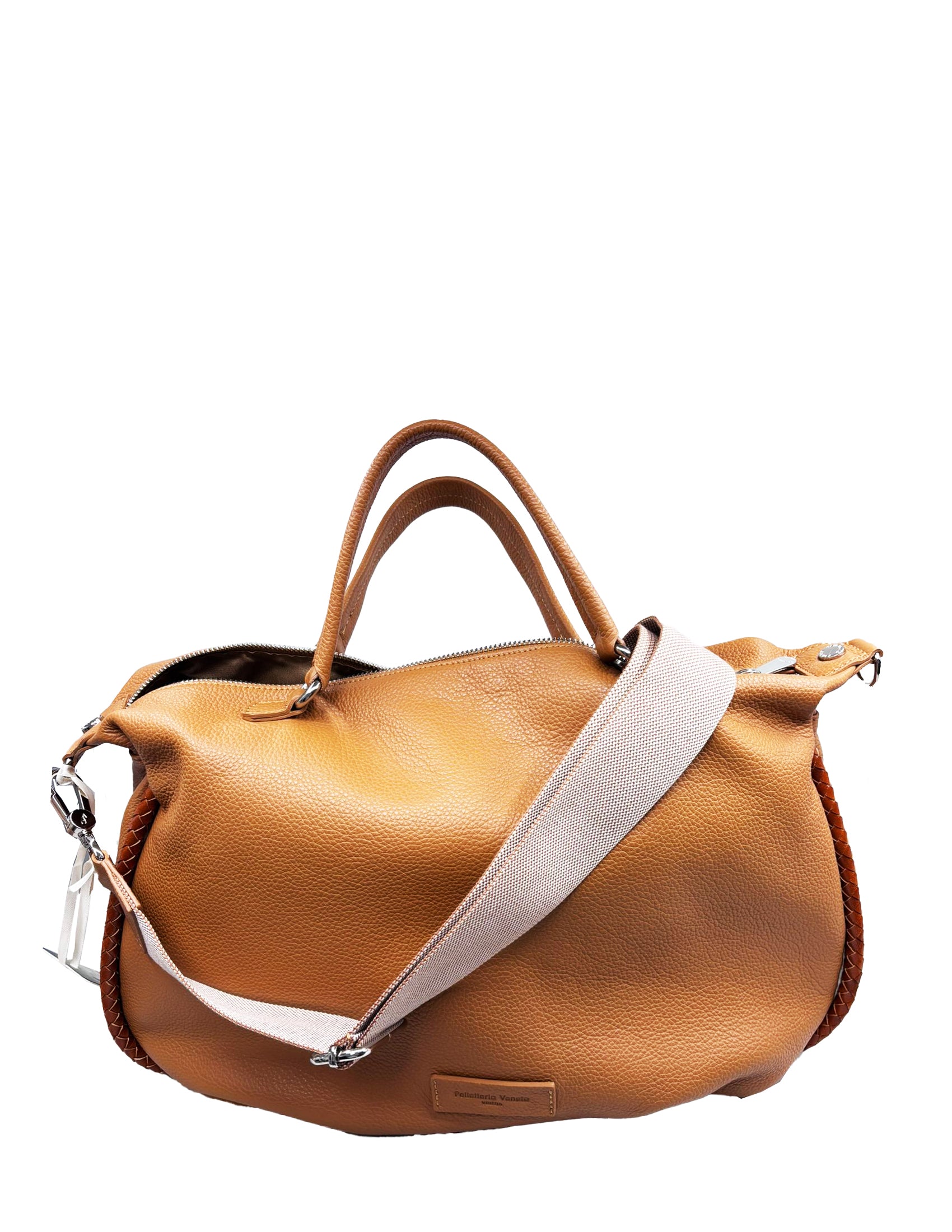 Borsa Bauletto grande Pelletteria Veneta Dama in vera pelle