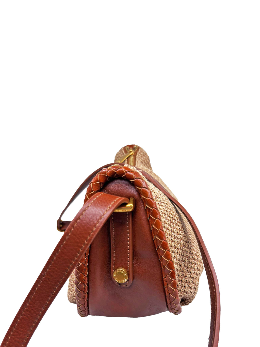 Borsa a tracolla Pelletteria Veneta Rigadin in vera pelle