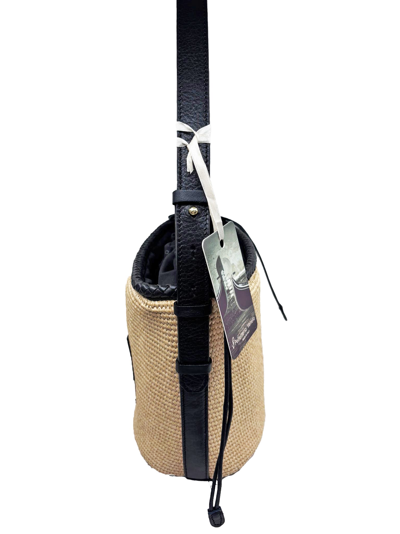 Borsa Secchiello Pelletteria Veneta Piria in vera pelle