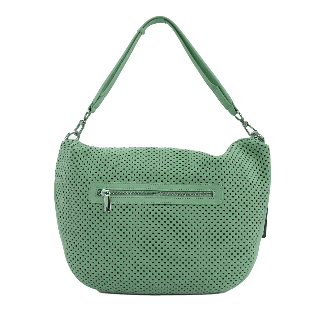 Shopper in pelle Nabuk forellata Pelletteria Veneta Forello in vera pelle