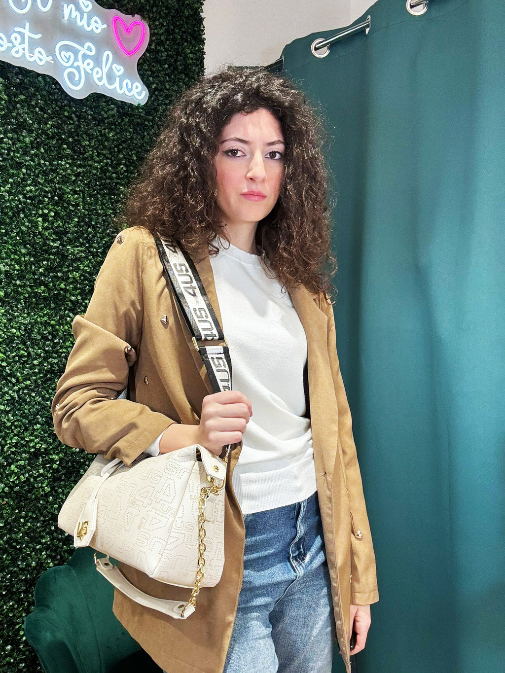 Borsa a Tracolla 4US Cesare Paciotti Catherine Logato Fori