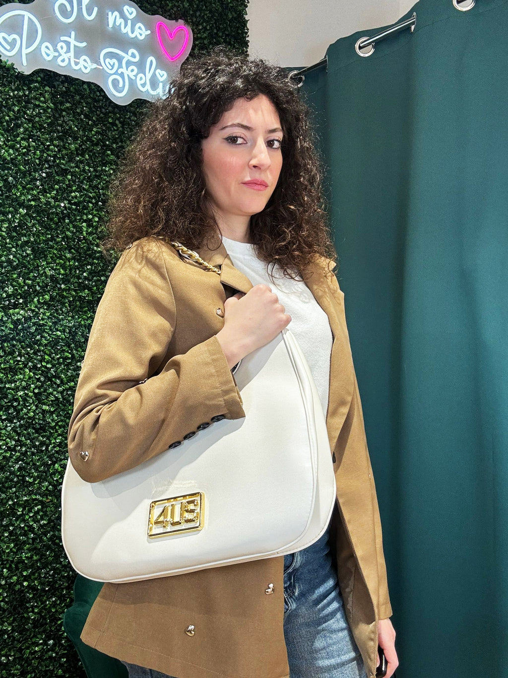 Borsa a spalla 4US Cesare Paciotti Tess