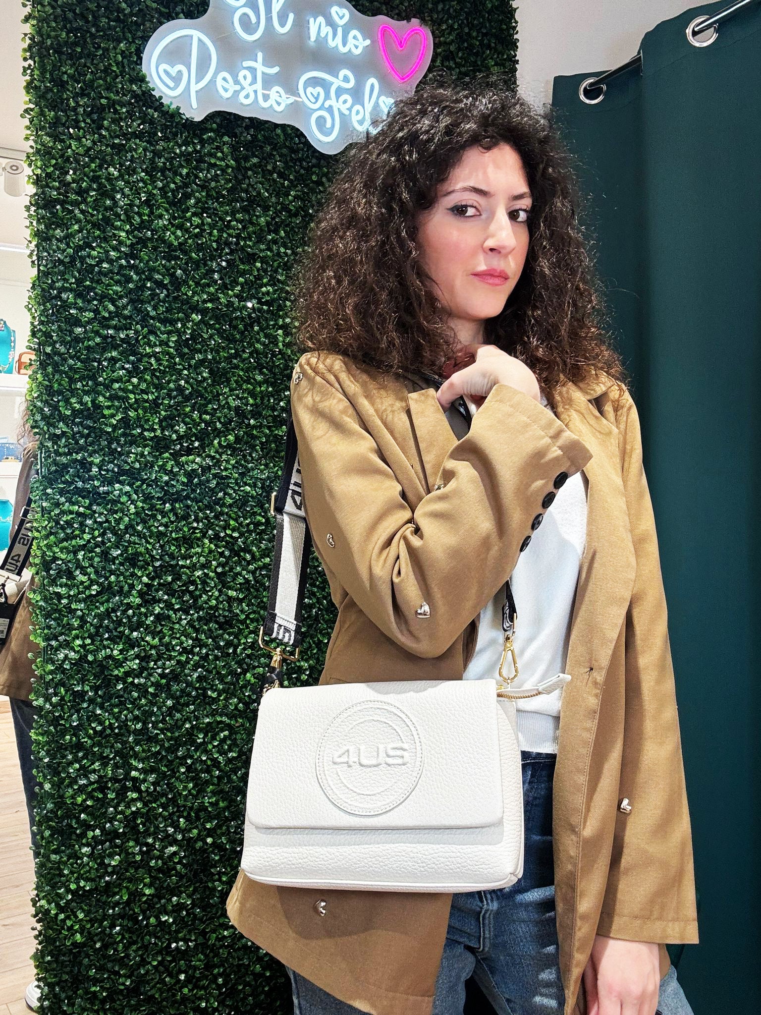 Borsa a tracolla 4US Cesare Paciotti Lily