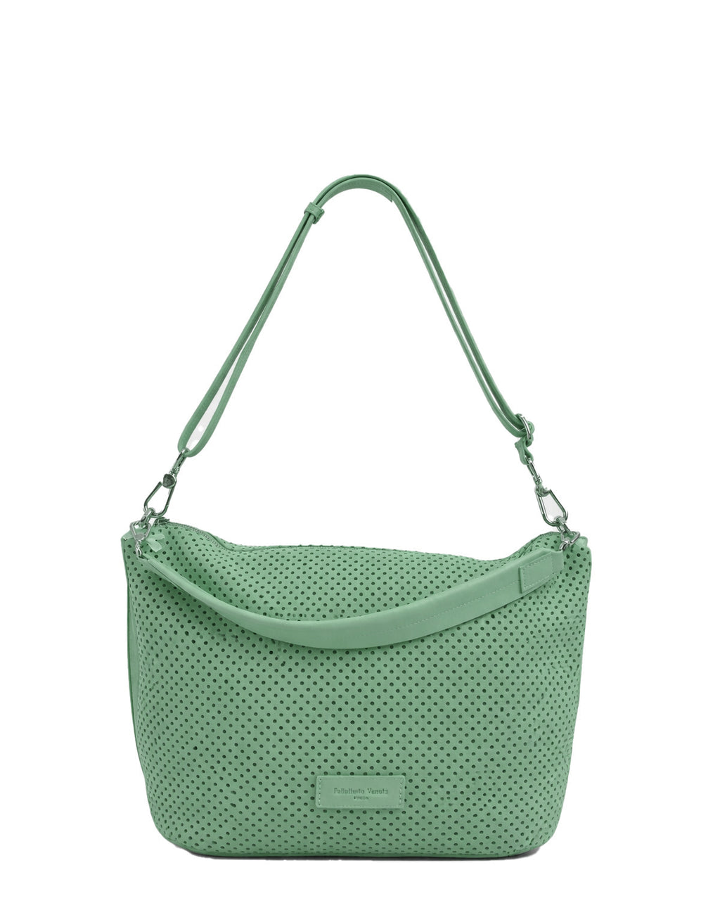 Shopper in pelle Nabuk forellata Pelletteria Veneta Forello in vera pelle