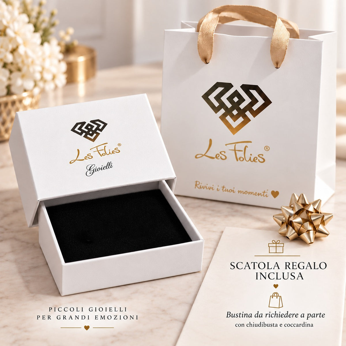 Orecchini a Cerchio con Cuore stass estraibile in Argento 925