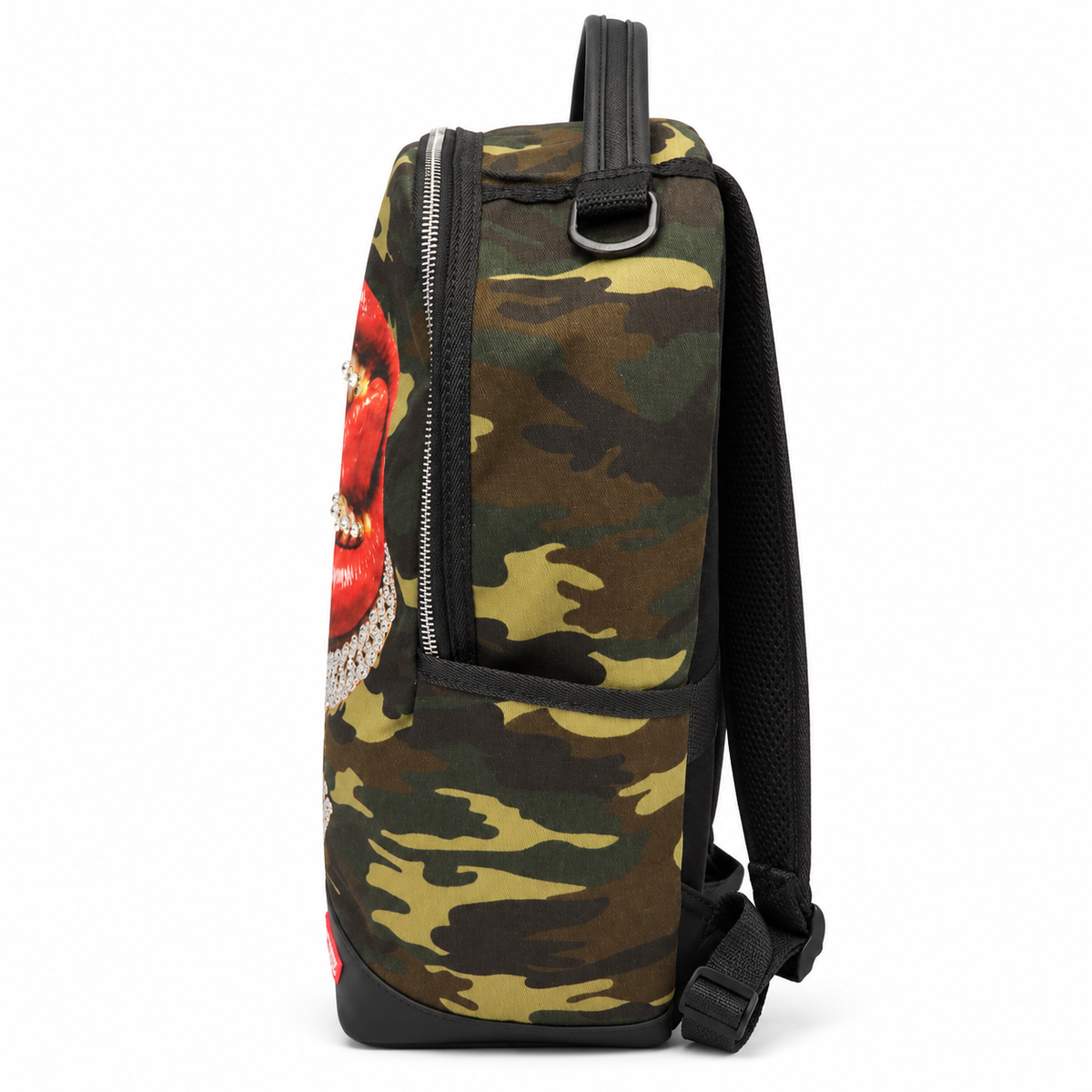 Zaino Grande Grillz Camo Collab. ArtSupermoney R372 Edizione Limitata