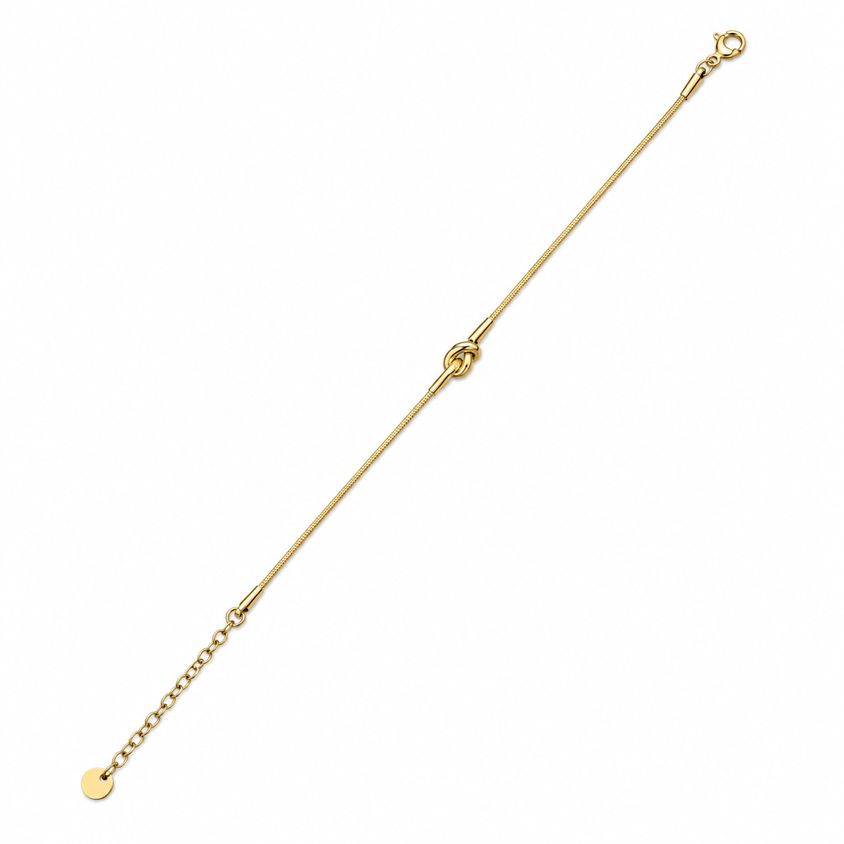 Bracciale Nodo Snake in Acciaio Inox