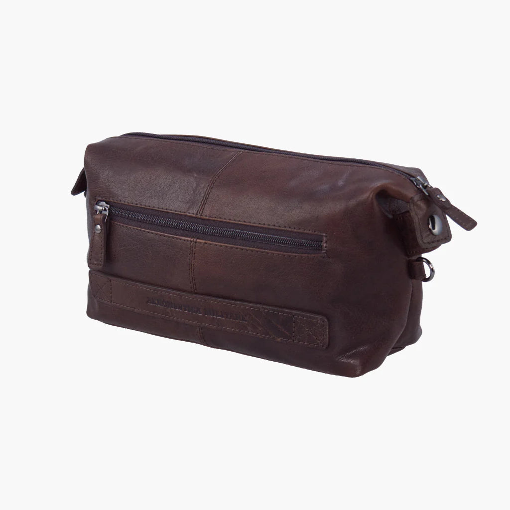 Necessaire Pochette in Vera pelle Vintage - Aeronautica Militare