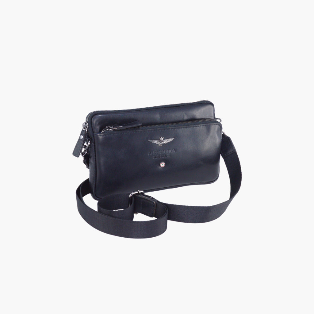Pochette in Vera pelle Vintage - Aeronautica Militare