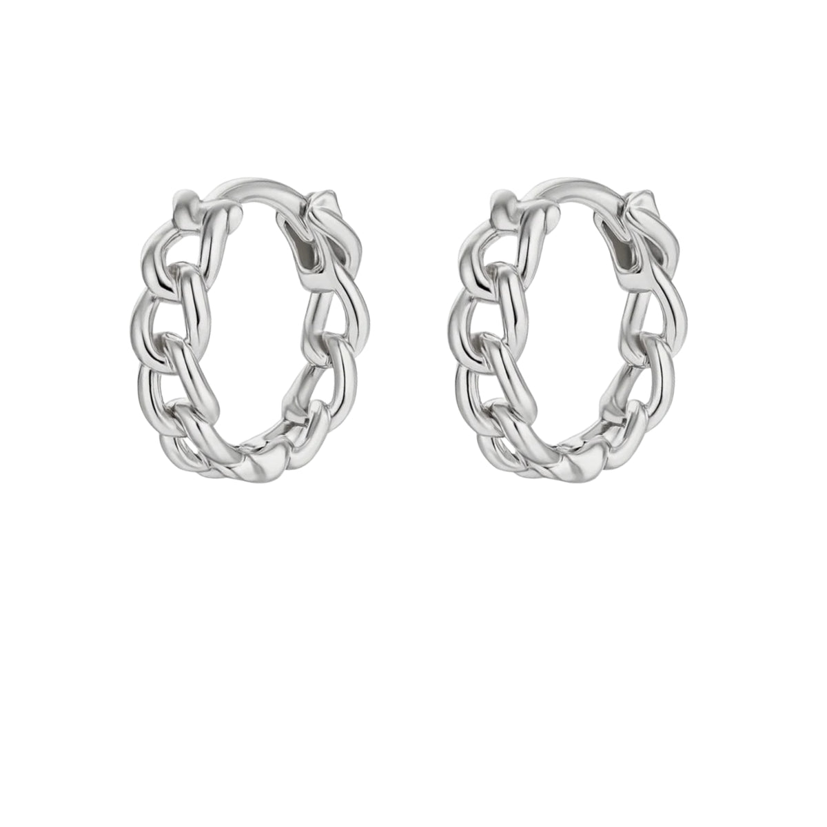 Coppia di Orecchini Catena in Acciaio Inox - Les Folies