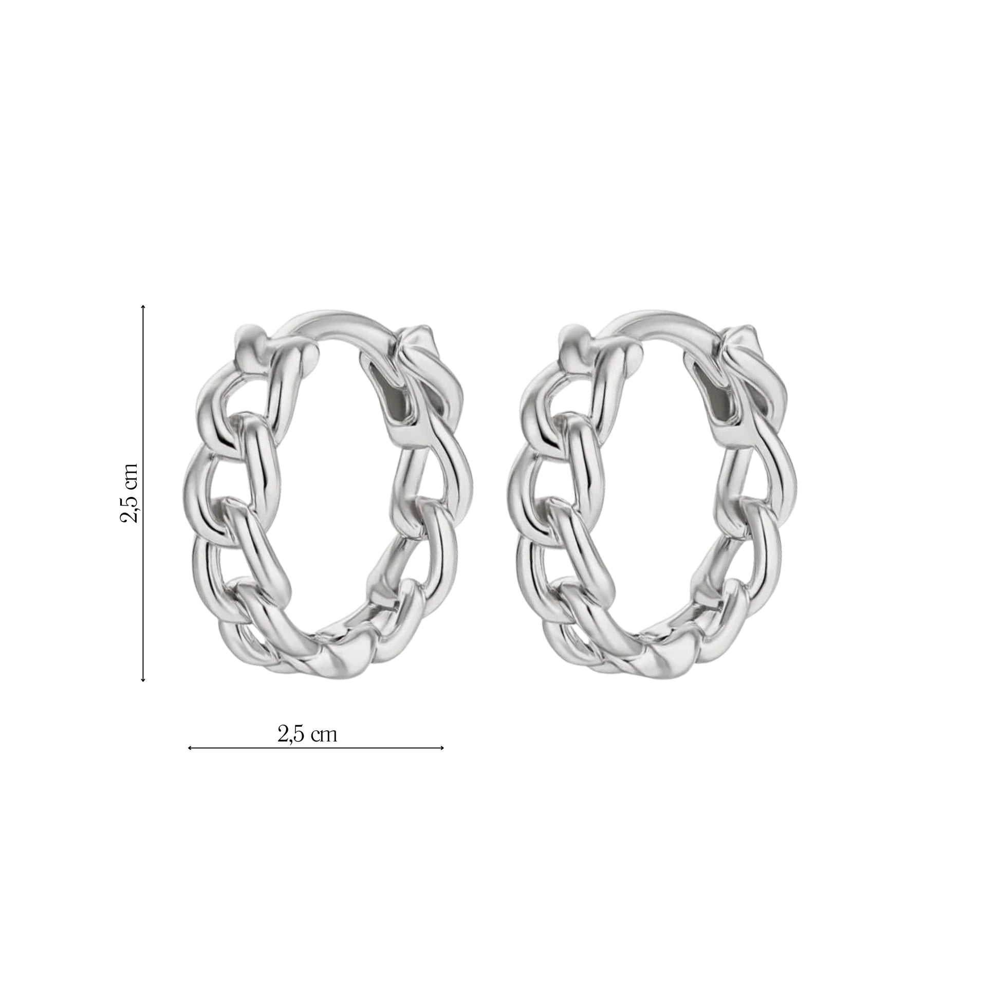 Coppia Di Orecchini_Argento 925 "CATENA"