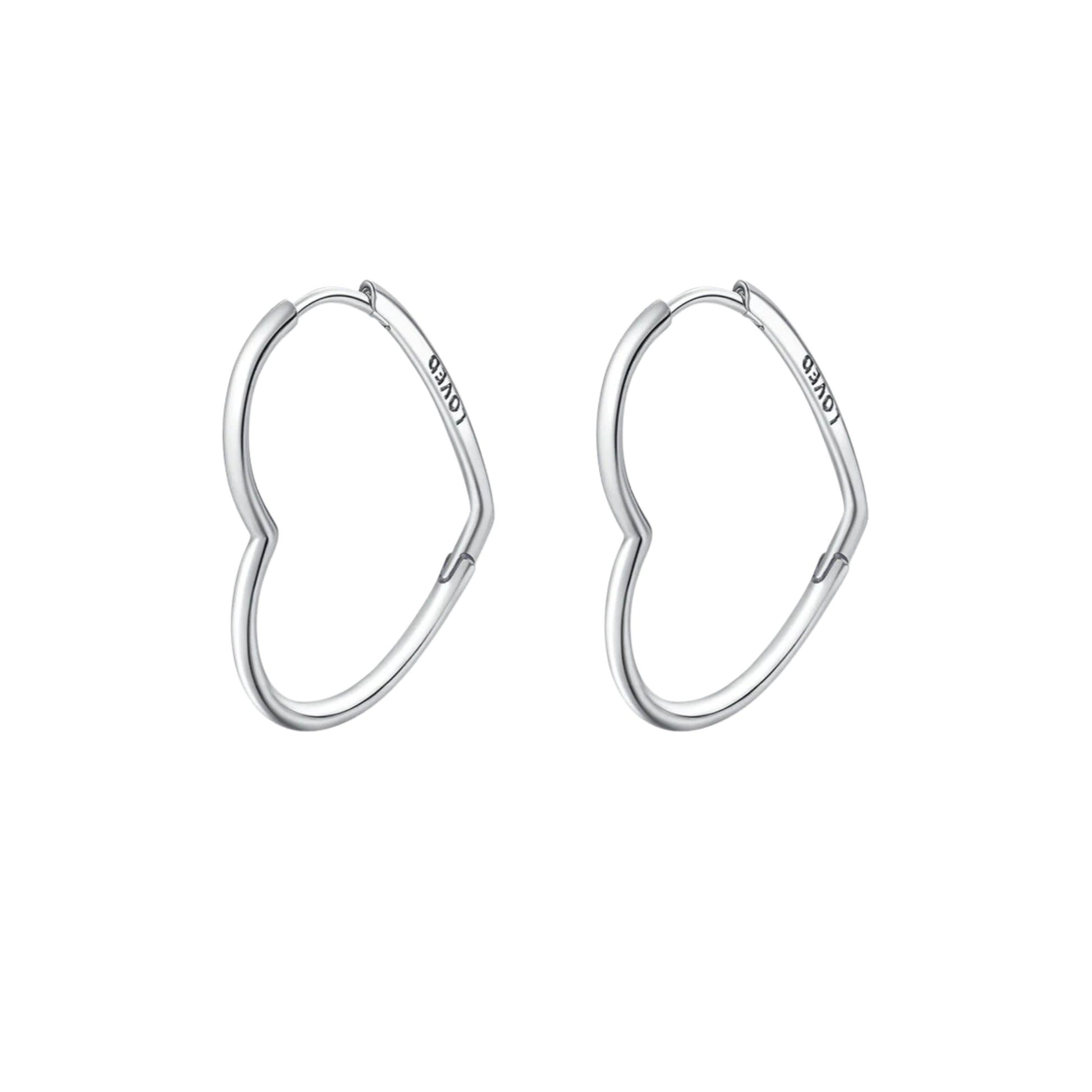 Coppia Di Orecchini_Argento 925 "CUORE"