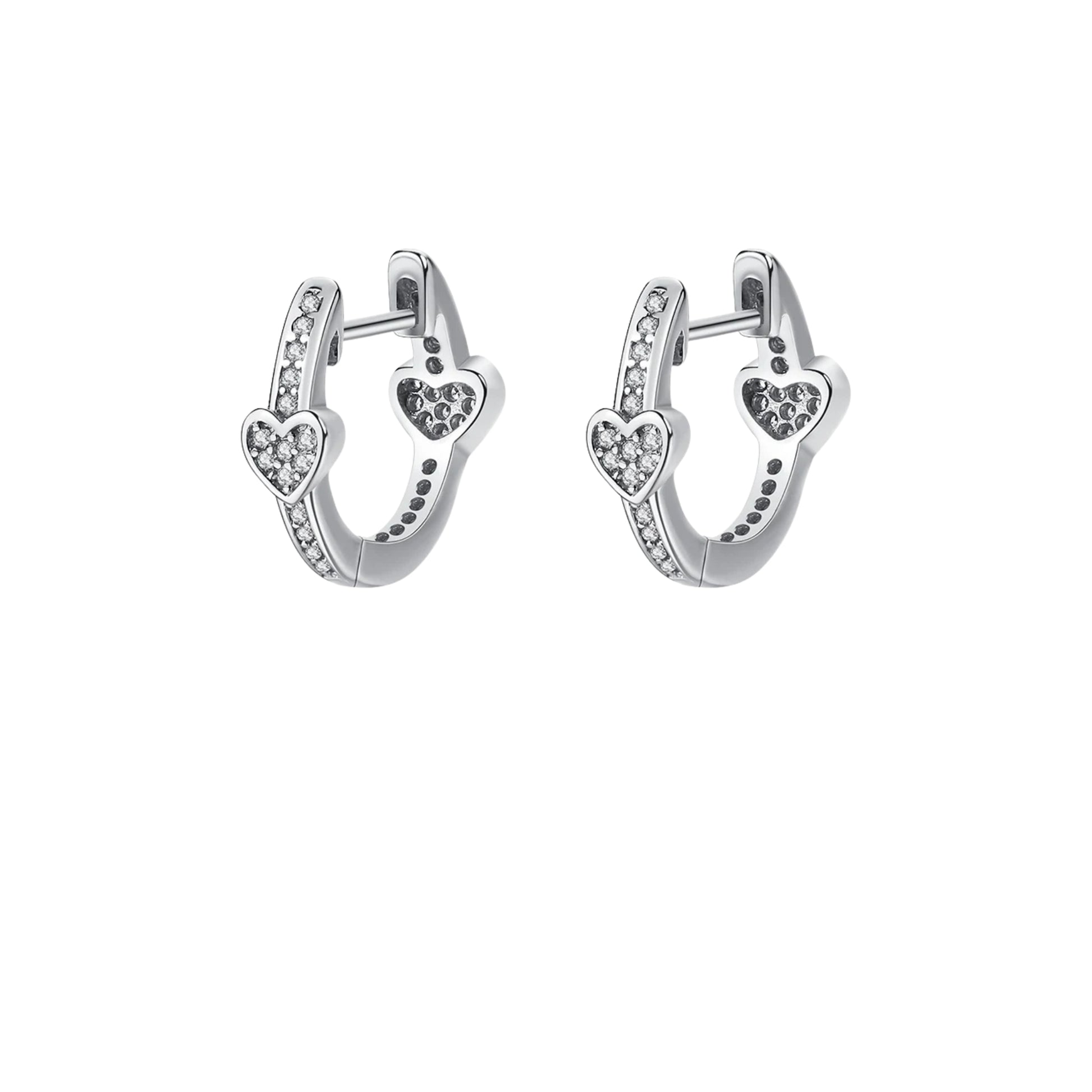 Coppia Di Orecchini_Argento 925 "CUORE"