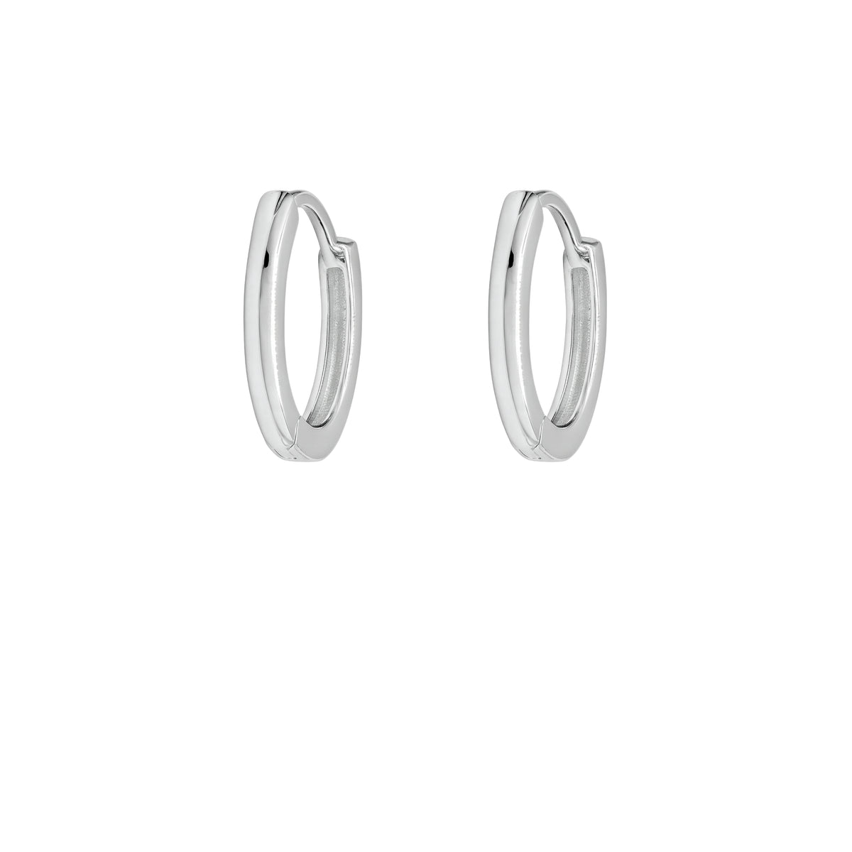Coppia di Orecchini Cerchio in Acciaio Inox - Les Folies