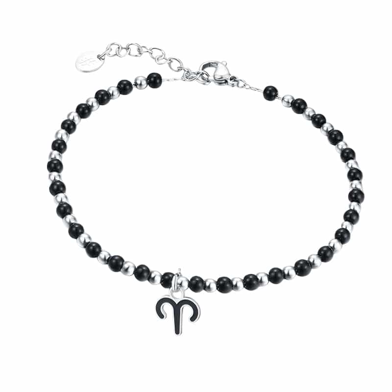 Charm Segno Zodiacale Ariete in acciaio inox Zodiaco - Brand Gioielli