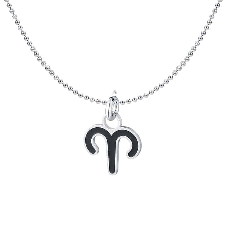 Charm Segno Zodiacale Ariete in acciaio inox Zodiaco - Brand Gioielli