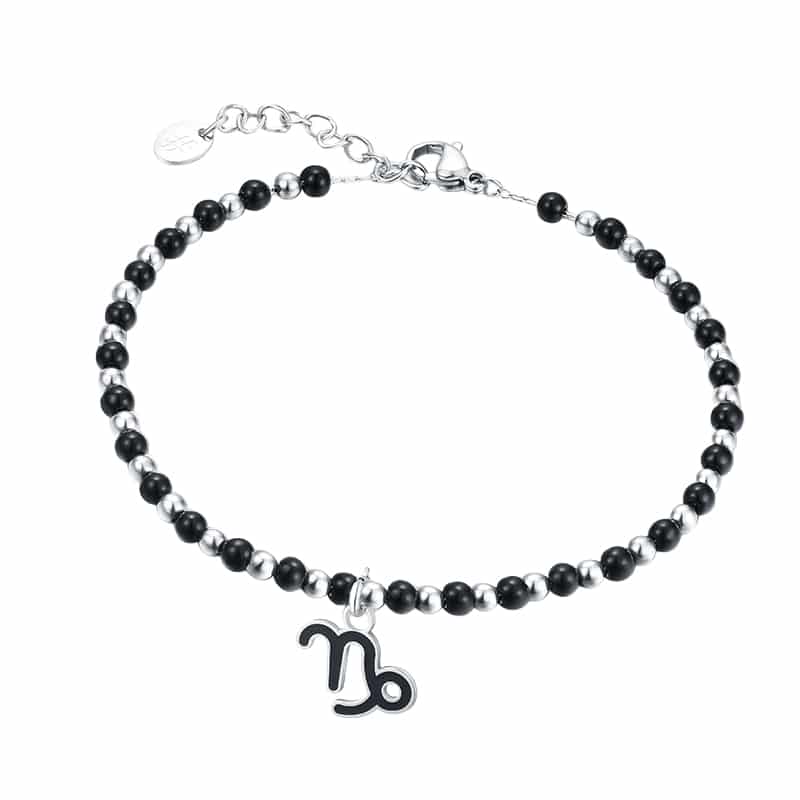 Charm Segno Zodiacale Capricorno in acciaio inox Zodiaco - Brand Gioielli