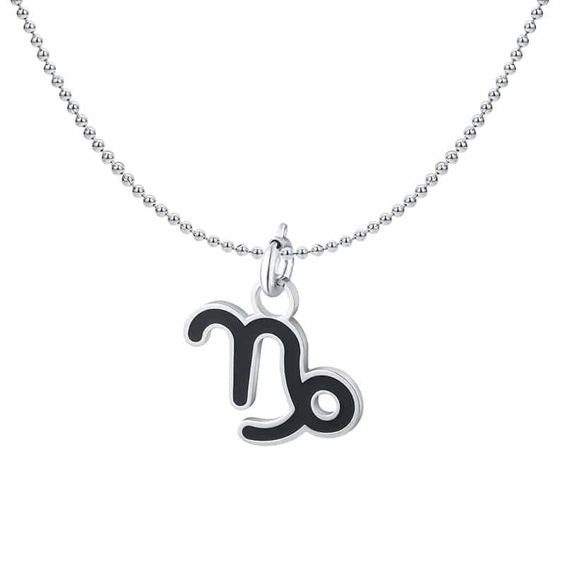 Charm Segno Zodiacale Capricorno in acciaio inox Zodiaco - Brand Gioielli