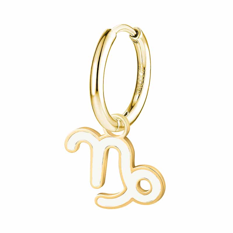 Charm Segno Zodiacale Capricorno in acciaio inox Zodiaco - Brand Gioielli