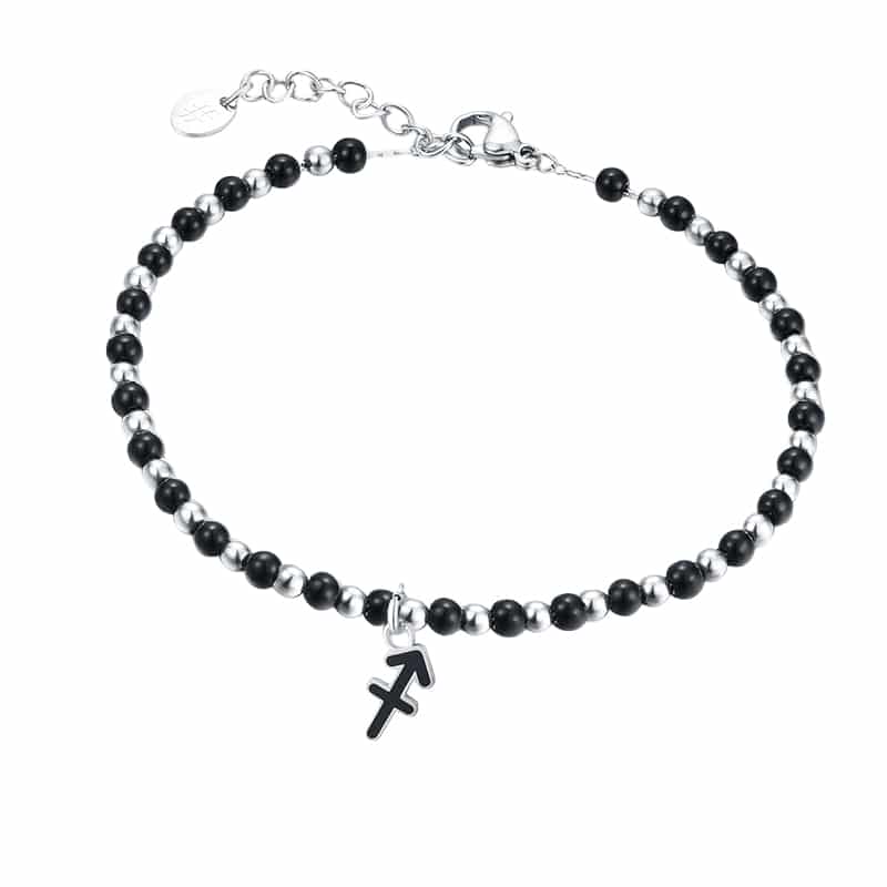 Charm Segno Zodiacale Sagittario in acciaio inox Zodiaco - Brand Gioielli