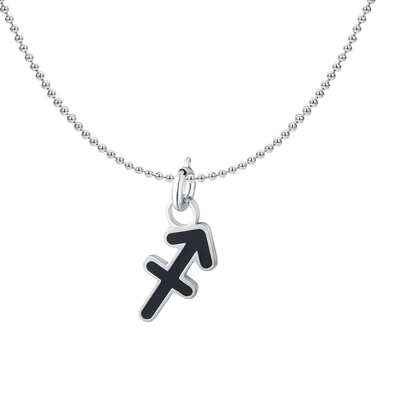 Charm Segno Zodiacale Sagittario in acciaio inox Zodiaco - Brand Gioielli